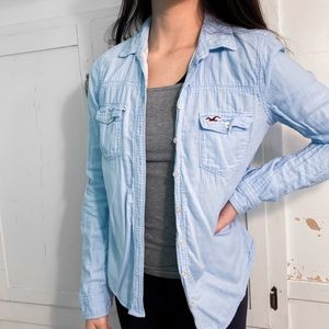 hollister button up